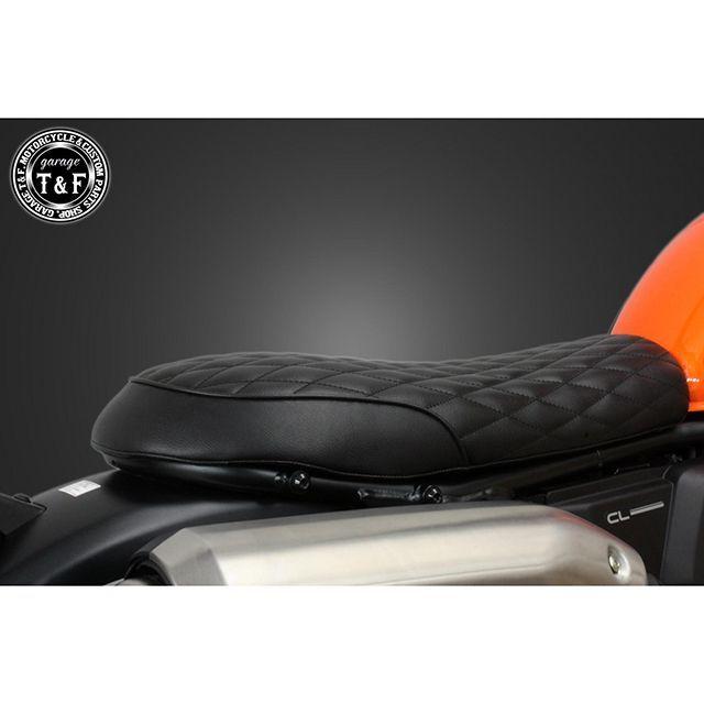 T&F CL250 シート関連パーツ CL250 フラットシート/ダイヤ（ブラック） ガレージT&F_2