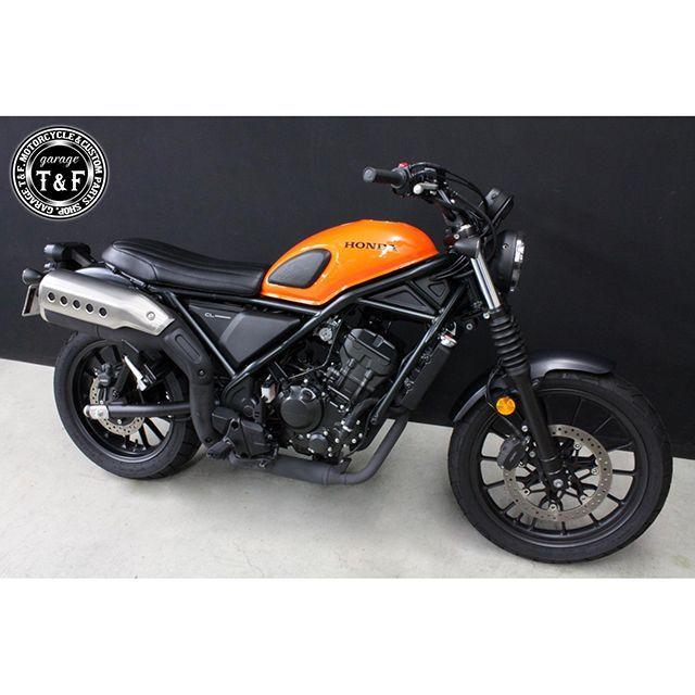 T&F CL250 シート関連パーツ CL250 フラットシート/バーチカル（ブラック） ガレージT&F_3