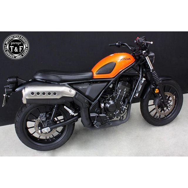 T&F CL250 シート関連パーツ CL250 フラットシート/バーチカル（ブラック） ガレージT&F_5