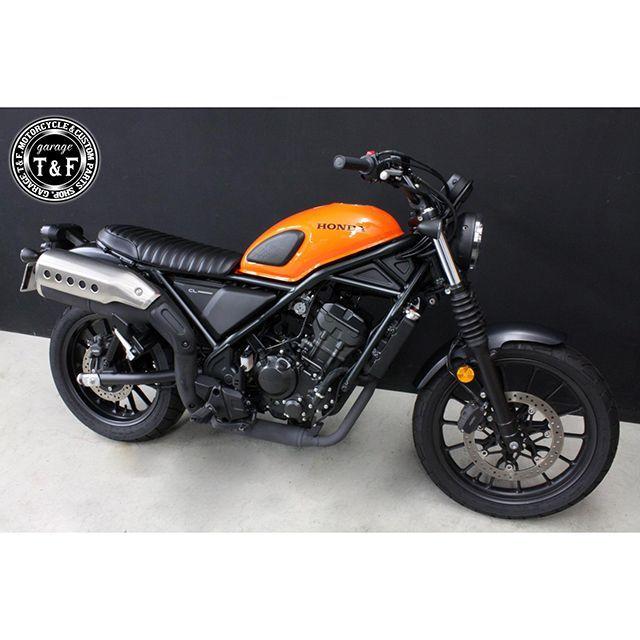 T&F CL250 シート関連パーツ CL250 ショートフラットシート/タックロール（ブラック） ガレージT&F_3
