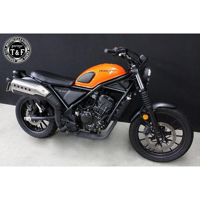 T&F CL250 シート関連パーツ CL250 ショートフラットシート/バーチカル（ブラック） ガレージT&F_3