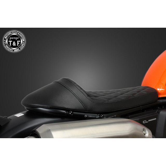 T&F CL250 シート関連パーツ CL250 カフェシート/ダイヤ（ブラック） ガレージT&F_2