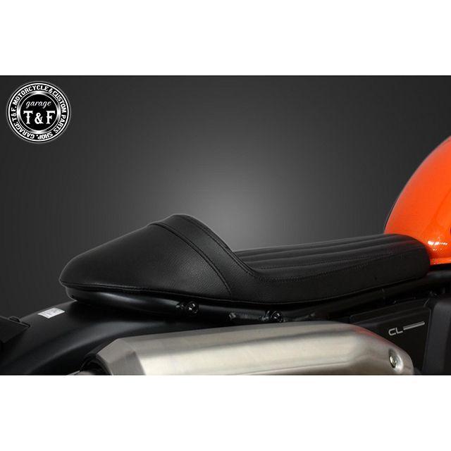 T&F CL250 シート関連パーツ CL250 カフェシート/バーチカル（ブラック） ガレージT&F_2
