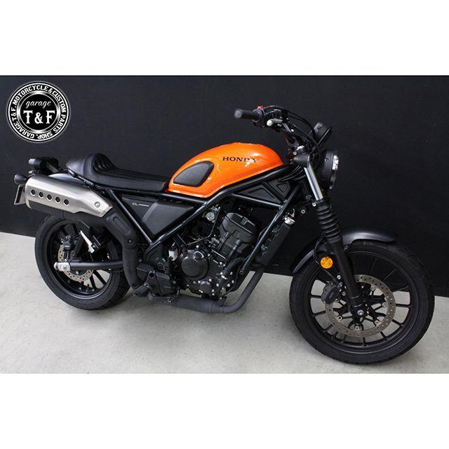 T&F CL250 シート関連パーツ CL250 カフェシート/バーチカル（ブラック） ガレージT&F_3