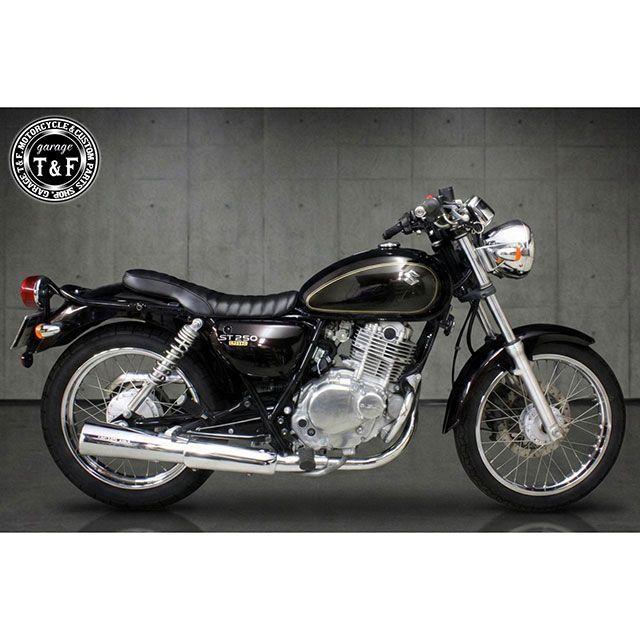 T&F ST250E ST250 シート関連パーツ ST250E ショートフラットシート（タックロール） ガレージT&F_4