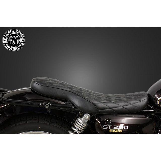 T&F ST250E ST250 シート関連パーツ ST250E ショートフラットシート（ダイヤ） ガレージT&F_1