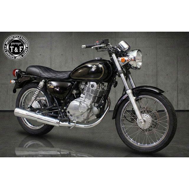 T&F ST250E ST250 シート関連パーツ ST250E フラットシート（ダイヤ） ガレージT&F_3