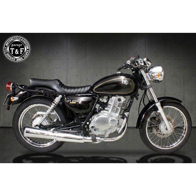 T&F ST250E ST250 シート関連パーツ ST250E ダブルシート（タックロール） ガレージT&F_4