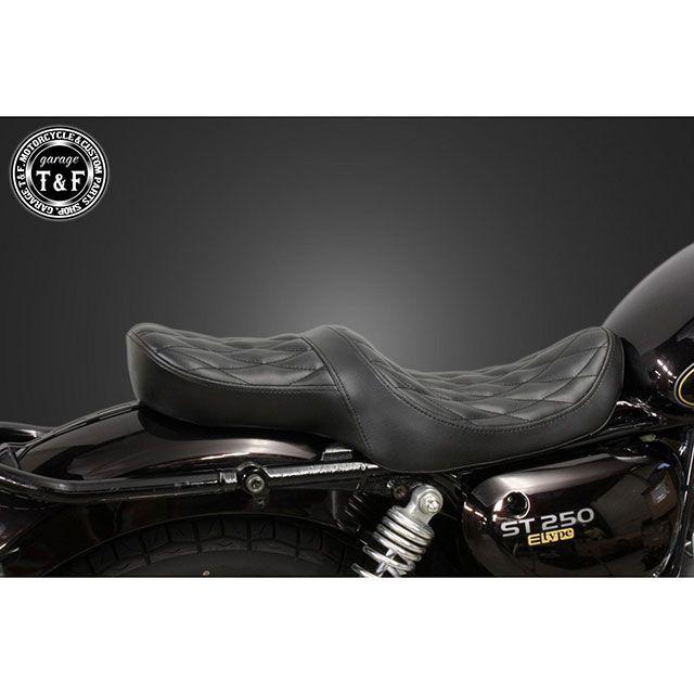 T&F ST250E ST250 シート関連パーツ ST250E ツーリングシート（ダイヤ） ガレージT&F_2