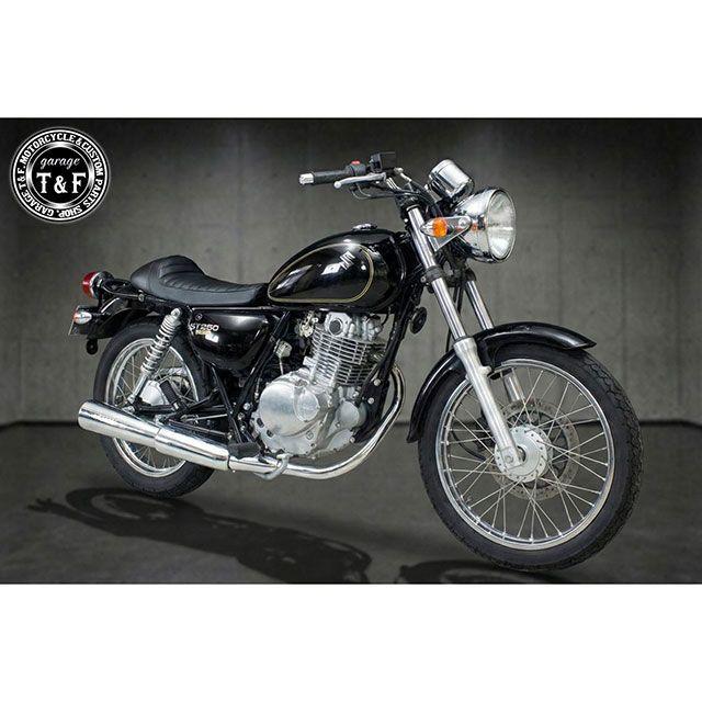 T&F ST250E ST250 シート関連パーツ ST250E カフェシート（タックロール） ガレージT&F_3