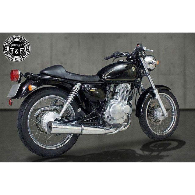 T&F ST250E ST250 シート関連パーツ ST250E カフェシート（タックロール） ガレージT&F_5