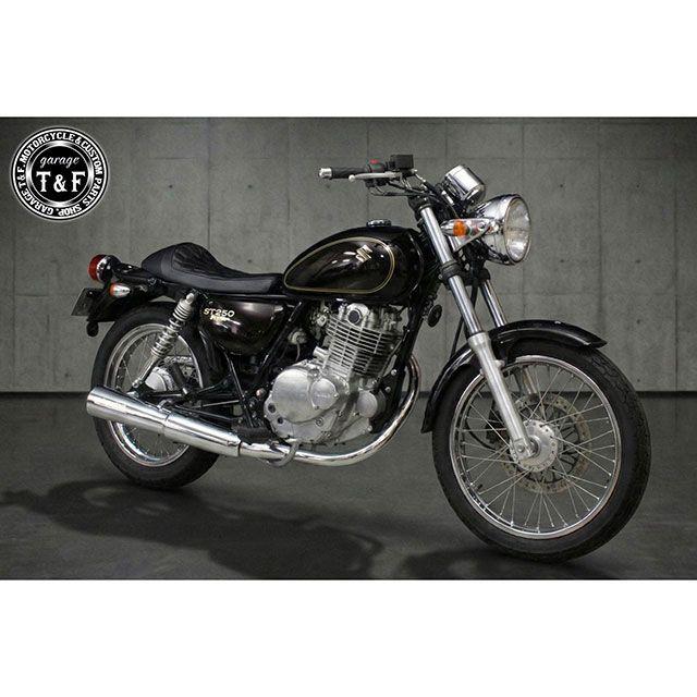T&F ST250E ST250 シート関連パーツ ST250E カフェシート（ダイヤ） ガレージT&F_3