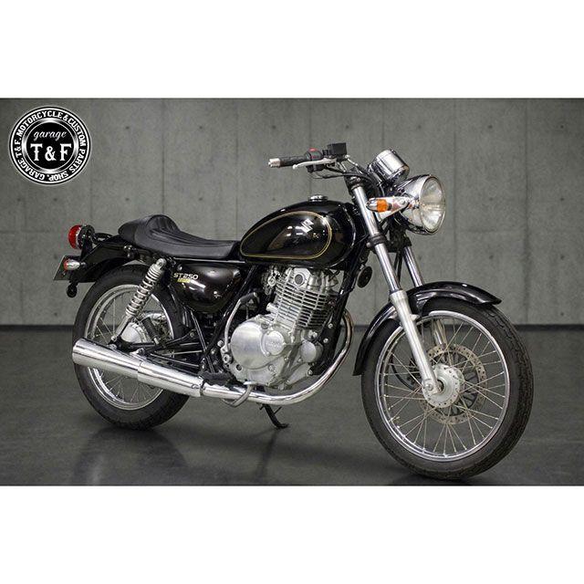 T&F ST250E ST250 シート関連パーツ ST250E カフェシート（バーチカル） ガレージT&F_3
