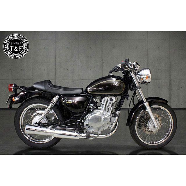 T&F ST250E ST250 シート関連パーツ ST250E カフェシート（バーチカル） ガレージT&F_4