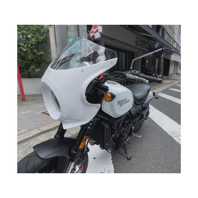 MOTOR STAGE X500 カウル・エアロ X500 ビキニカウル（アトラスシルバー/クリアスクリーン） モーターステージ_1