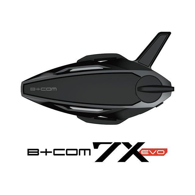 B＋COM（ビーコム） 電子機器類 7X EVO シングルユニット（ブラック