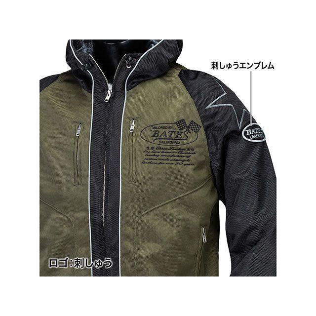 BATES ジャケット 2026春夏モデル BJ-M2613P メッシュパーカー（セージグリーン） サイズ L ベイツ