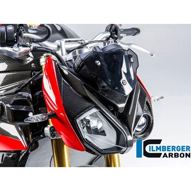 ILMBERGER その他外装関連パーツ S1000R 14-18 フロントフェアリング カーボン 仕上げ 艶あり イルムバーガーの画像