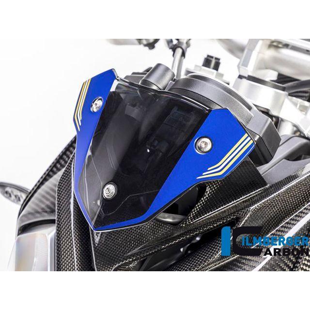 ILMBERGER その他外装関連パーツ S1000R 14-18 フロントフェアリング カーボン 仕上げ 艶あり イルムバーガーの画像