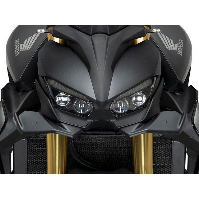 Puig CB1000 HORNET CB1000 HORNET SP カウル・エアロ フロントダウンフォースネイキッドスポイラー（マットブラック）…_2