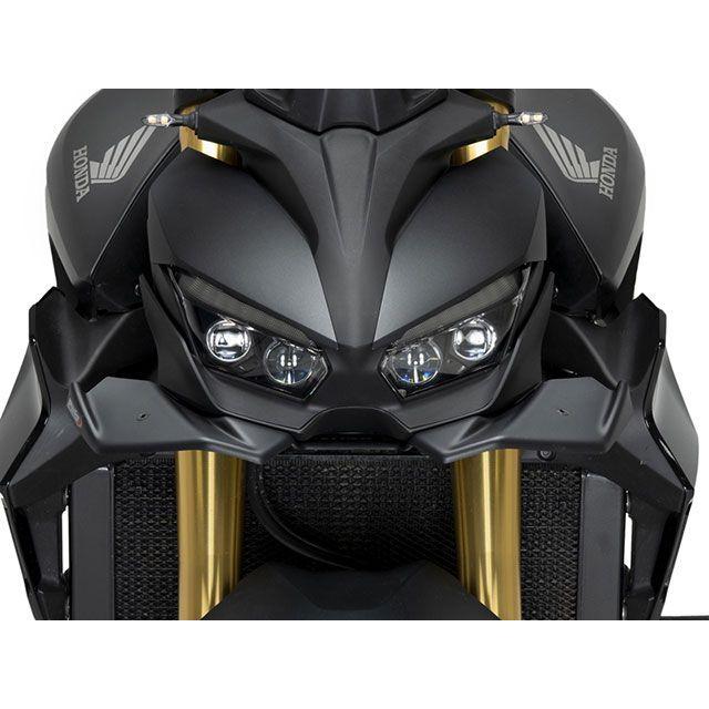 Puig CB1000 HORNET CB1000 HORNET SP カウル・エアロ フロントダウンフォースネイキッドスポイラー（マットブラック）…_3
