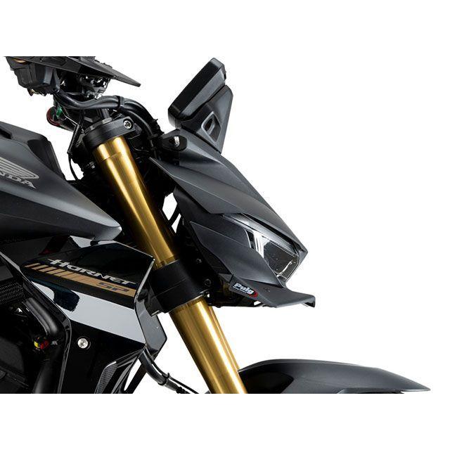 Puig CB1000 HORNET CB1000 HORNET SP カウル・エアロ フロントダウンフォースネイキッドスポイラー（マットブラック）…_4