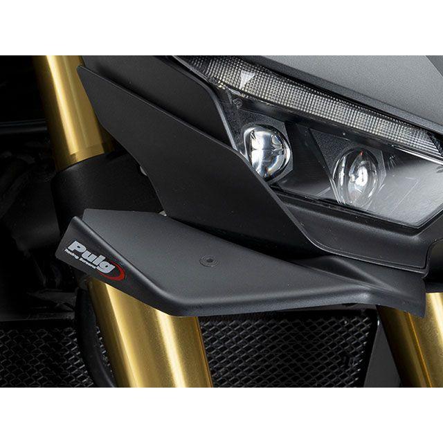 Puig CB1000 HORNET CB1000 HORNET SP カウル・エアロ フロントダウンフォースネイキッドスポイラー（マットブラック）…_5