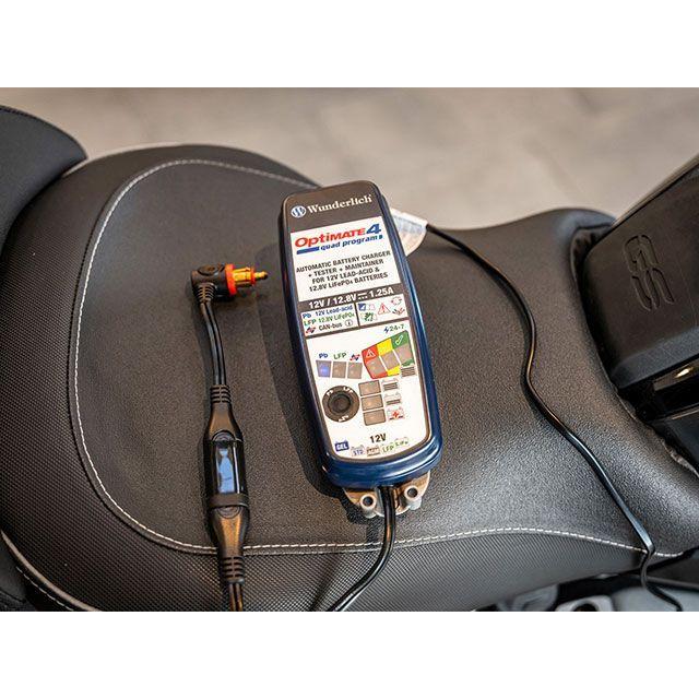 Optimate 4 バッテリー充電器 12V 1.25A テックメイト Tecmate