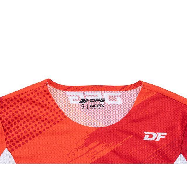 DFG モトクロス用品 ワークスジャージ（ブラック） サイズ XXS ディー