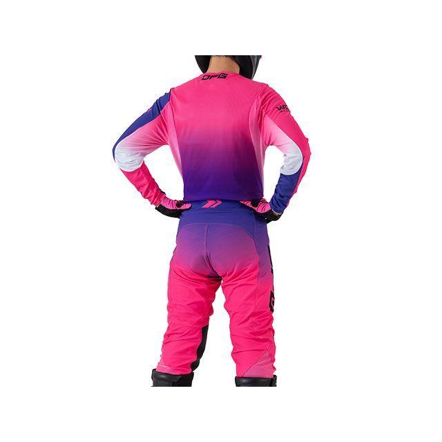 DFG モトクロス用品 ワークスジャージ（ピンク） サイズ XXS ディー
