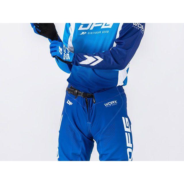 DFG モトクロス用品 ワークスパンツ（ブルー） サイズ 32 ディー