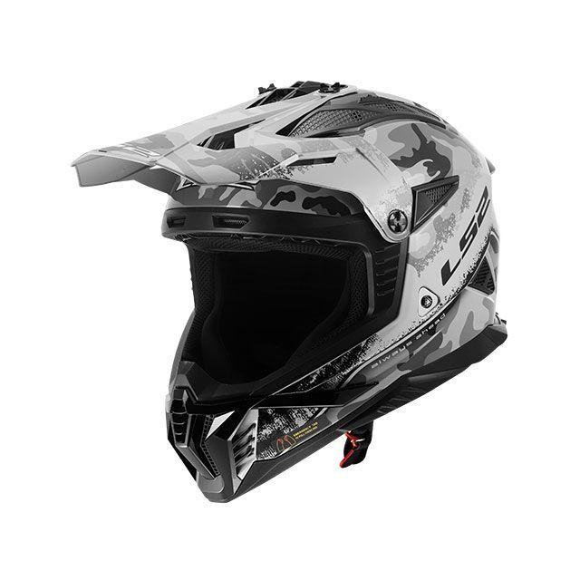 LS2 HELMETS オフロードヘルメット FAST II（トーナルグレーブラック
