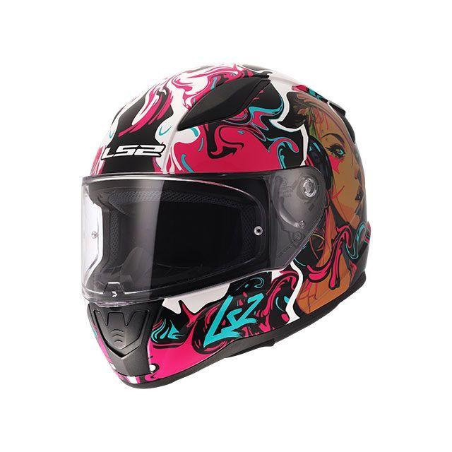 LS2 HELMETS フルフェイスヘルメット RAPID II（サイバーグパープル