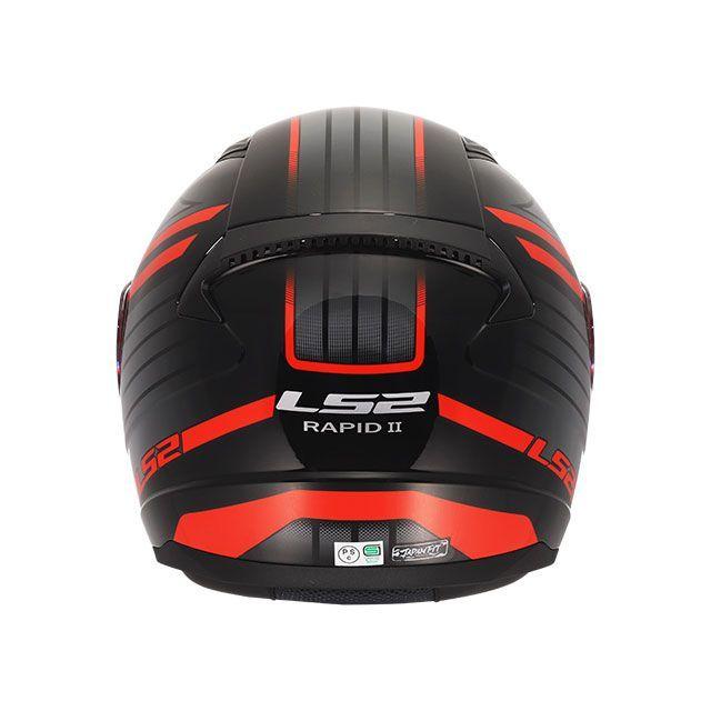 LS2 HELMETS フルフェイスヘルメット RAPID II（サーキットブラック