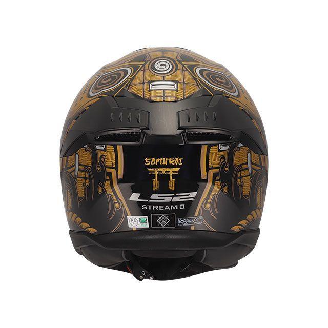 LS2 HELMETS フルフェイスヘルメット STREAM II（サムライゴールド 