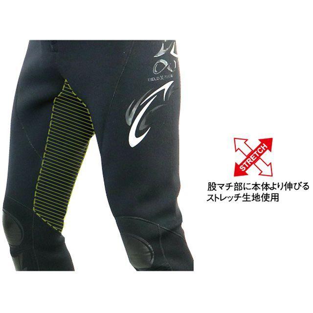 hanshinkiji アウトドア用ウェア 鮎タイツ 3mm（ブラック） サイズ LLA 阪神素地_3