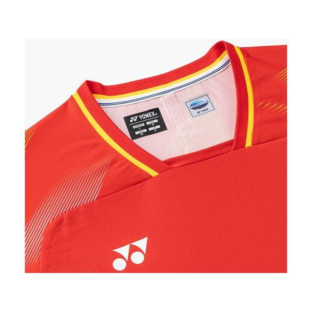 YONEX アウトドア用ウェア 10733 メンズゲームシャツ（ブライトレッド） サイズ O ヨネックス