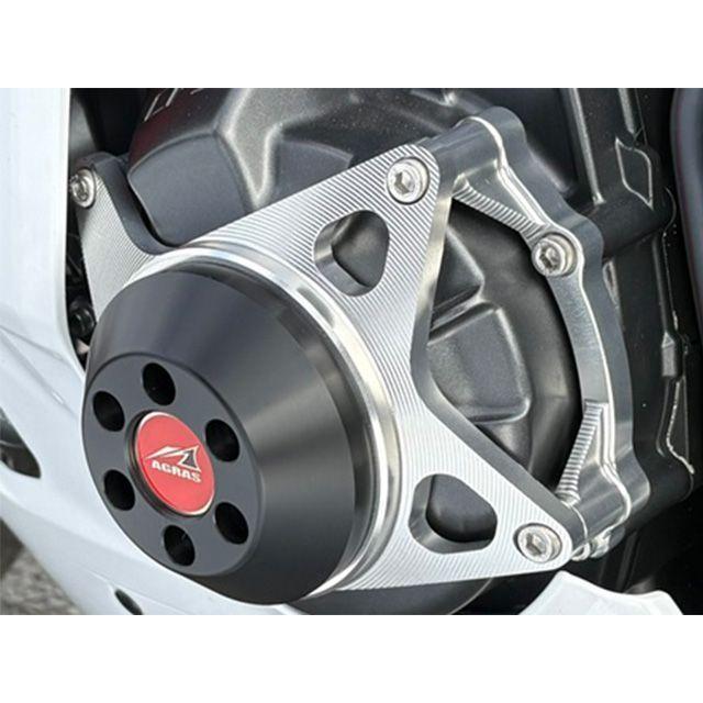 AGRAS YZF-R9 スライダー類 レーシングスライダージェネレータータイプ（左側） ジュラコン（R） ホワイト アグラス_1