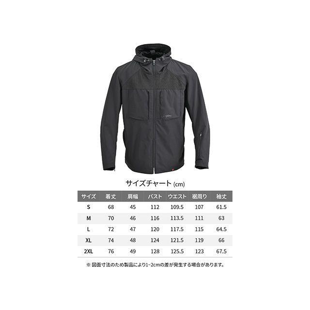 DAYTONA ジャケット DJ-033 ドライクールエアパネルジャケット（ブラック） サイズ 2XL デイトナ_8