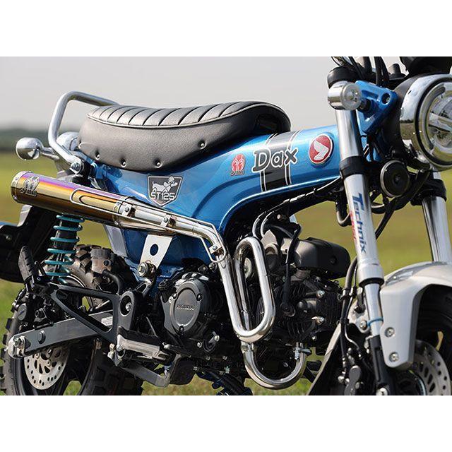 SP TADAO Dax125 マフラー本体 PURESPORTチタンブルー SP忠男_2