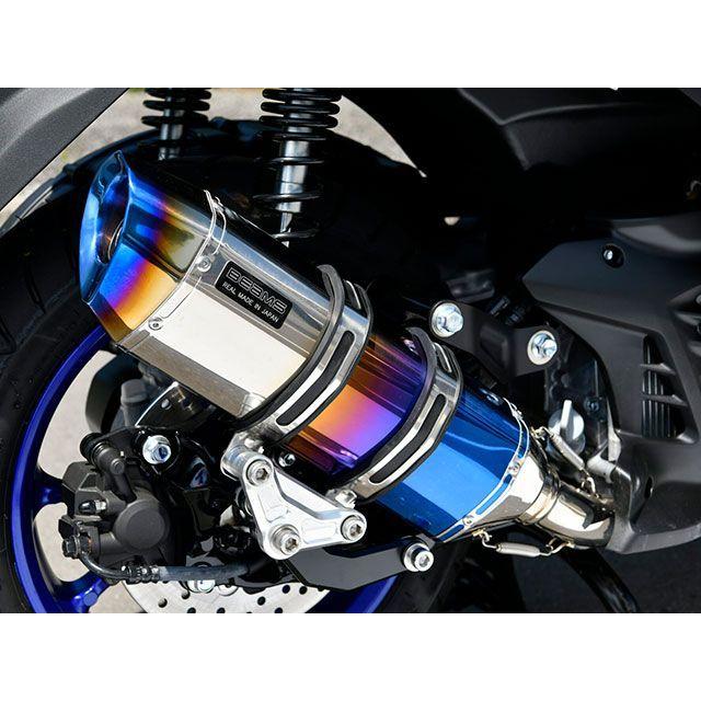 BEAMS N-MAX125 マフラー本体 CORSA-EVO RS ヒートチタン サイレンサー 政府認証 ビームス_3
