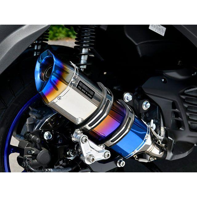 BEAMS N-MAX125 マフラー本体 CORSA-EVO RS ヒートチタン サイレンサー 政府認証 ビームス_4