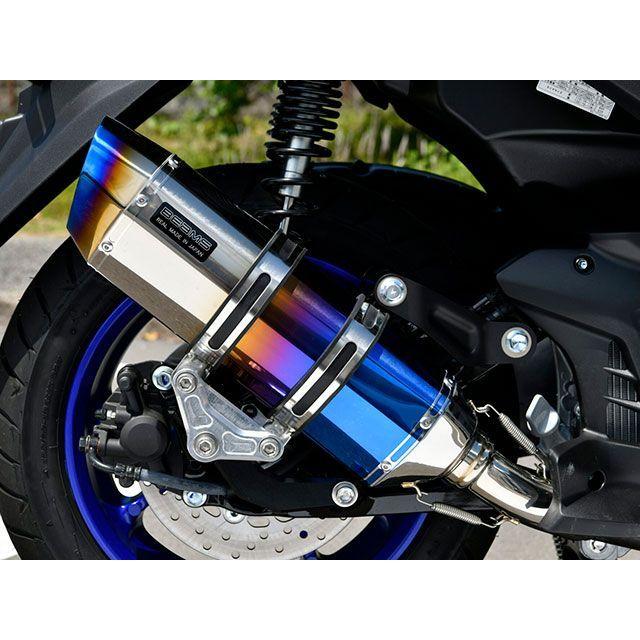 BEAMS N-MAX125 マフラー本体 CORSA-EVO RS ヒートチタン サイレンサー 政府認証 ビームス_5