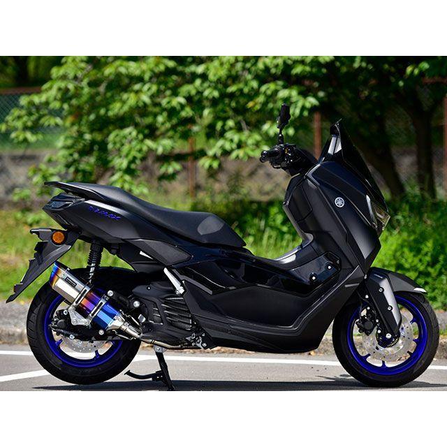 BEAMS N-MAX125 マフラー本体 CORSA-EVO RS ヒートチタン サイレンサー 政府認証 ビームス_7