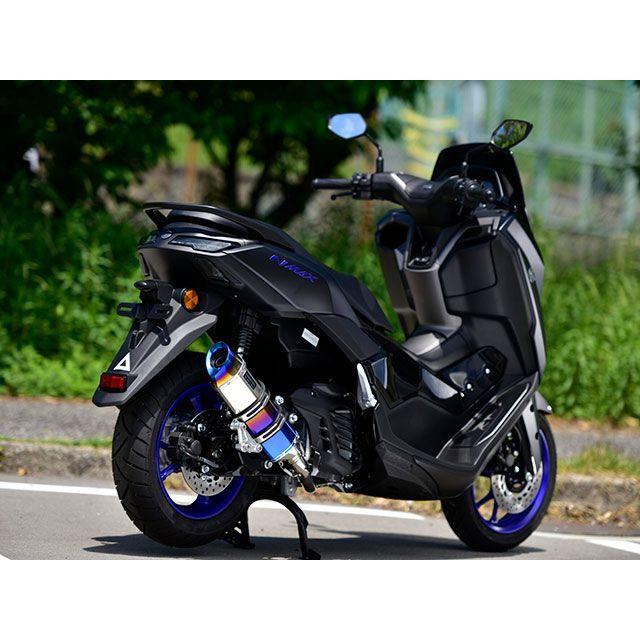 BEAMS N-MAX125 マフラー本体 CORSA-EVO RS ヒートチタン サイレンサー 政府認証 ビームス_8