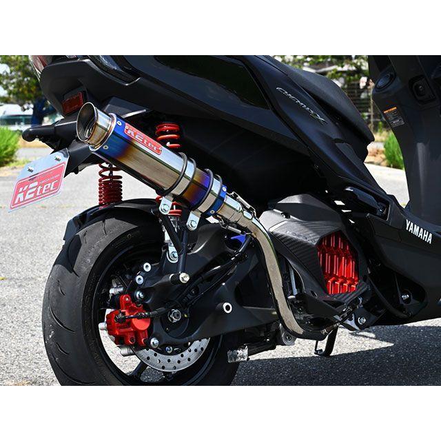 K2-tec シグナスX 7型/CYGNUS X マフラー本体 7型 GP-R STDチタン 出口