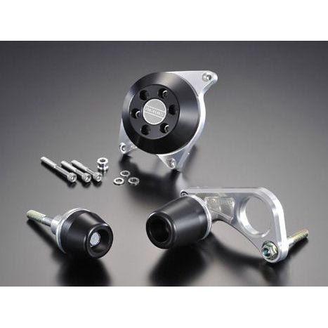 AGRAS GSX-R600 スライダー類 レーシングスライダー 3点SET クラッチ カラー ジュラコン/ホワイト タイプ ロゴ有 アグラス_1