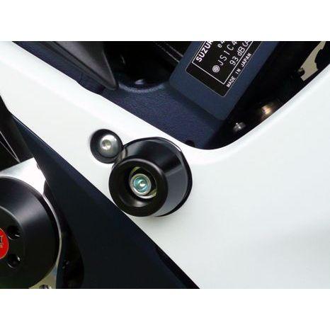 AGRAS GSX-R600/750 スライダー類 レーシングスライダー 3点SET ジェネレーター カラー ジュラコン/ホワイト タイプ ロゴ無 …