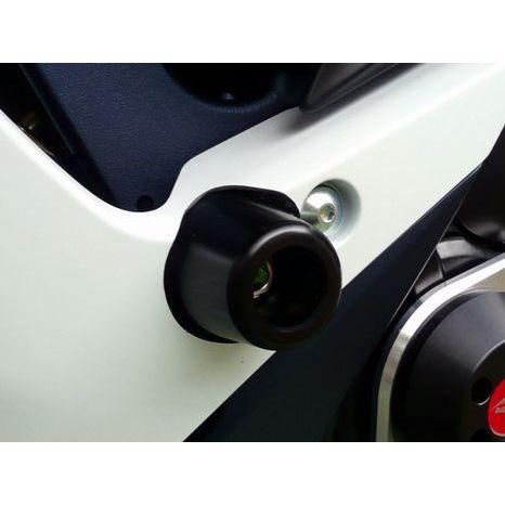 AGRAS GSX-R600/750 スライダー類 レーシングスライダー 3点SET ジェネレーター カラー ジュラコン/ブラック タイプ ロゴ無 …