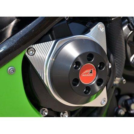 AGRAS ZX-6R スライダー類 レーシングスライダー 2点SET カラー シルバー/ホワイト アグラス_1